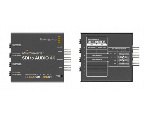 Mini Converter SDI to Audio 4K